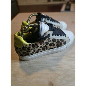 Zadig & Voltaire leopard trainers sz 37